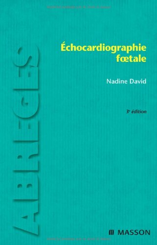 Book's Cover ofÉchocardiographie foetale POD