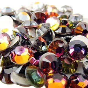 Swarovski Crystal Volcano (001 Vol) Rhinestone Gems - Small Pack - 1.8Mm (Ss5) 60 In Pack