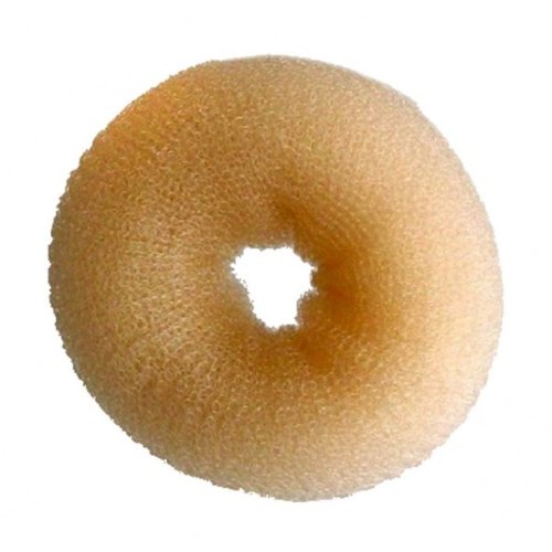 Extra Large Hair Doughnut Bridal Wedding Hair Style Bun Ring (6 Inches) - Blonde