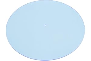 ANNADUE Alfombrilla Antideslizante para Placa de Disco, Alfombrillas para Tocadiscos, Alfombrilla Acrílica para Discos de Vinilo, Alfombrilla Antideslizante para Tocadiscos de Vinilo