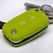 Produktbild Soft Case Schutz Hülle Auto Schlüssel Renault Kangoo Smart Forfour Clio Mercedes Benz Citan Klappschlüssel Remote/Farbe: Apfelgrün