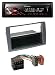 Produktbild Pioneer MVH-X380BT MP3 USB Bluetooth AUX Autoradio für Fiat Idea (350, 2003-2011) - grau