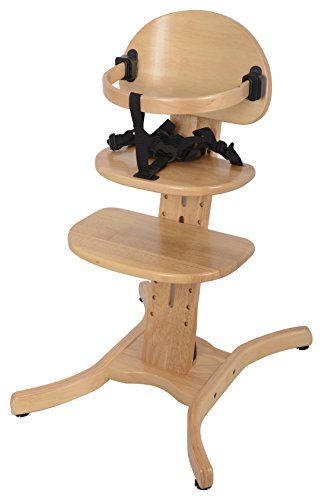 East Coast Nursery Curve Multi Height Highchair (Brown)