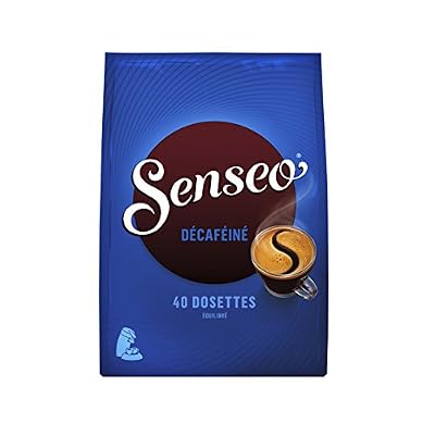 Senseo Cafetière à dosette ou capsule Senseo DOSETTES SOUPLES DECAFEINE X40