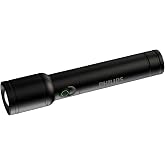 Philips SFL2124 250 L&uuml;men 5W Led El Feneri Teleskopik Zoom Sos Modlu Metal G&ouml;vdeli Şarj Edilebilir Uzun Menzilli Flashlight