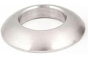 jiuxinyun 1-10PCS Rondella Svasata M6 M8 M10 M12 M16 M20 M24 In Acciaio Inox Conico Sferico Rondella Concavo Convesso cono Guarnizione In Acciaio Al Carbonio (Color : Spherical Stainless, Size : M8