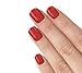 Elegant Touch Pre Polished Nails Red with Super Adhesive Tabs