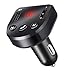 Produktbild Altsommer Bluetooth FM Transmitter, KFZ Auto Radio Adapter mit Mikrofon & 2 USB Ladegerät, Musik Spielen Perfekt für iOS und Android Geräte Telefon, Tablette, MP3, MP4, TF Karte