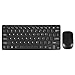 Produktbild HEsdzML Tastatur, 2,4 G DPI Wireless-Tastatur und optische Maus Combo Home Office-Desktop-Laptop - Schwarz