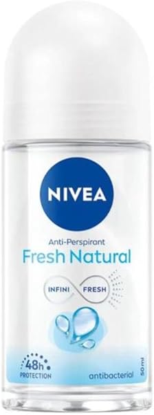 NIVEA Deodorant Roll-on for Women, Fresh Natural Ocean Extracts, 50ml