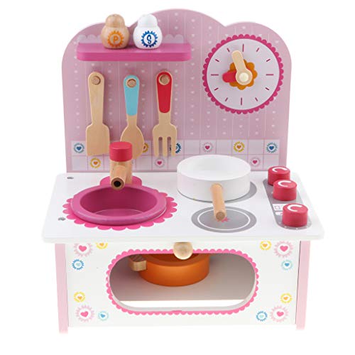 Preisvergleich Produktbild FLAMEER Mini Kochutensilien Kochgeschirr Spielzeug für Kinder Lebensfähigkeit zum Lernen