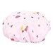 Difunctional Shower Cap Double Layers Waterproof Bath Cap,Strawberry RS.1736.00