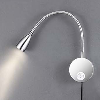 Schwanenhals Lampe,LED-Leuchte mit Aluminium-Schwanenhals