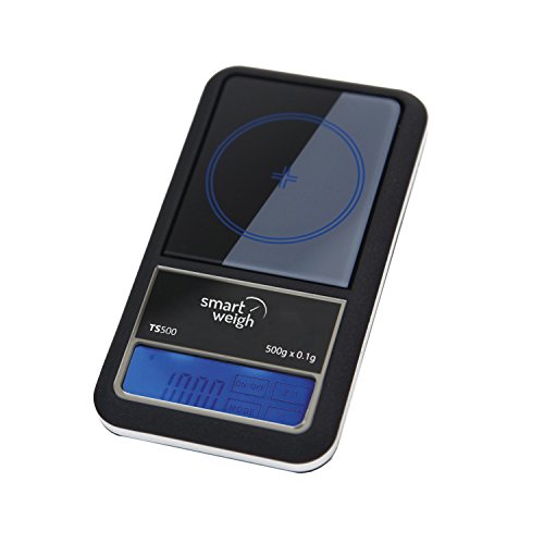 Preisvergleich Produktbild Smart Weigh TS500 Digitale Touchscreen Taschenwaage - Schwarz
