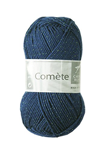 10 x 50g Glamour Strickgarn COMETE, #066 'ocean diamond'
