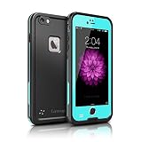 Mactrem - Funda Impermeable Carcasa Anti-agua iPhone 6 (4.7 inch) a Prueba de Golpes(azul)