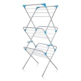 Minky 3 Tier Indoor Airer, 15m drying space, Silver (Kitchen &amp; Home)