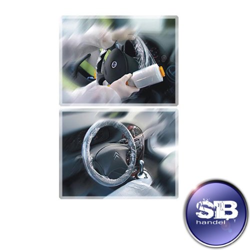 Preisvergleich Produktbild Lenkradschutz PE-Stretchfolie Rolle 100mm x 300lm