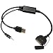 Produktbild Adapter Kabel Stecker Q41 USB Y AUX Für BMW MINI Cooper iPod iPhone iPad