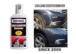 INDOPOWER CAR Scratch Remover 100gm. All Colour Car & Bike Scratch Remover (Not for Dent & Deep Scratches).