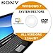 Produktbild Sony Vaio Recovery Disc für Windows 7 32/64 Bit PC Computer Laptop