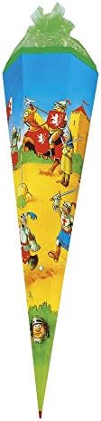 'Knight 85 cm School Cone Sweets Cone Hexagonal with Roth Tip