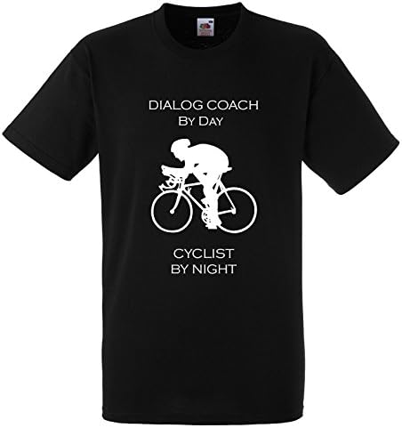 Dialog Coach By Day Cyclist By Night Unique T Shirt 3XL