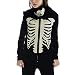 Produktbild Herren Damen Halloween Sweatshirt mit Maske Schädeldruck Hoodie Old School Softshell College Jacke Große Größe Lustig Kapuzenjacke Hip Hop Slim Bikerjacke Motorrad Jacke Trainingsjacke Paar Tragen