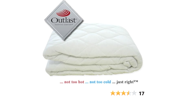 outlast temperature regulating mattress pad