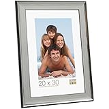 Bilderrahmen 10x15 Kunststoff Silber Bilderrahmen silber mit schwarz, Kunststoff Preis pro Stück