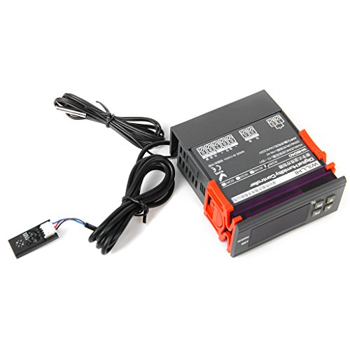 1 X digital Luft Luftfeuchtigkeit steuern Regler WH8040 - 2