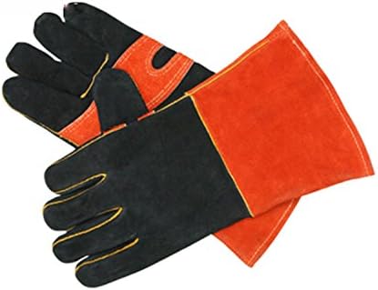 Cooking Gloves 932°F Extreme BBQ Grill Heat Resistant Oven Gloves Anti-Hot Antislip Glove Thick Light-weight Flexible Fire Gloves For Fireplace And Fire Pit Kitchen Accessories Dutch Oven Big Green Egg Pizza Stone Cast Iron Pan Fireplace Tools Outdoor Working (1 Pair)