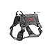 Produktbild OneTigris Binokular Hundegeschirr Weste für Walking Wandern Jagd Tactical Military Wasserdicht MOLLE Geschirr für Service Hund 1000D Nylon