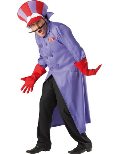 Pier nodoyuna disfraz infantil de - Wacky Races (talla de adulto) - tamaño grande