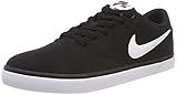 Größe - 40 1/2 Nike Herren SB Check Solarsoft Canvas Skateboardschuhe, Schwarz (Black/White 001), 39.5 EU