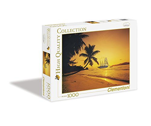 Preisvergleich Produktbild Clementoni 39235.3 - Puzzle High Quality Collection, Seychellen Sonnenuntergang, 1000 Teile