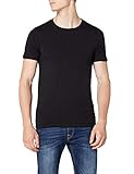     New Season's Style Jack & Jones Jones - Camiseta de manga corta con cuello redondo para hombre, Black C N 010, Small