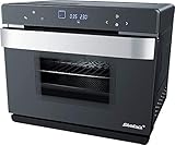DIY-Programm Steba Multifunktions-Dampfbackofen DG 40, Backofen mit Heißdampf zum schonenden Schnellgaren, Wirksame Gehäuseisolation für geringen Energieverbrauch, 49 Automatikprogramme, DIY-Programme, 37 Liter