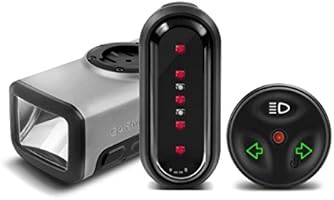 Garmin Varia Smart Bike Lights Bundle, Headlight (HL 500) and Tail Light (TL 300)