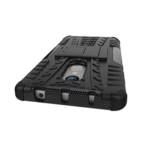 XiaoMi RedMi Note 4 Funda  2in1 Armadura Combinaci  n A Prueba de Choques Heavy Duty Escudo C  scara Dura para XiaoMi RedMi Note 4  Negro 