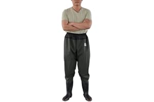Luminexia Waist Wading Pants,Fishing Waist Waders For Men And Women,Breathable Fishing Waders With Boots,For Fly Fishing,Duck Hunting,Kayaking
