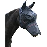 Kerbl 321274 Fliegenschutzmaske WB, inklusiv Nasenrücken- und Ohren Schutz