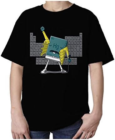 I Love Science Freddie Mercury Official Kid's T-shirt (Black) (Medium)