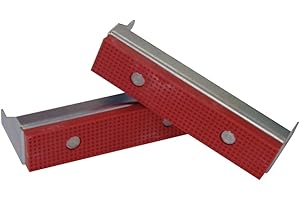 Eclipse Professional Tools EFG3 Pair of Fibre Grips 4" for 4" Mechanics Vice, Red