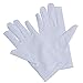 Produktbild TOOGOO(R) 2 Paar Handschuhe Weiss Magier mimen Clown Kostuem Magic Tricks
