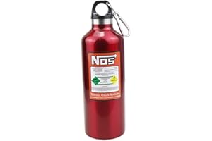 OSATNB NOS Botella deportiva con gancho, 500 ml, botella de agua sin BPA, para actividades al aire libre, coche, alimentos, inoxidable, para niños, escuela, deportes, bicicleta, fitness (rojo)