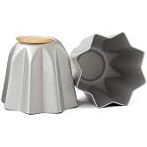 Decora Pandoro 0062683 Anodised Aluminium Mould 3 x 6 cm