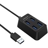 dodocool USB 3.0 Hub 4-Port SuperSpeed (up to 5 Gbps) Mini USB Hub with 1m cable for Windows &amp; macOS Desktop Ultrabook Laptop