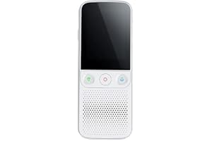 ZHFEIIRU Sprachübersetzer-Gerät, unterstützt 137 Sprachen Smart Intelligent Zwei-Wege-WLAN/Hotspot/Offline Instant Touchscreen Sprachübersetzungsfunktion Reisen Lernen Business (White)