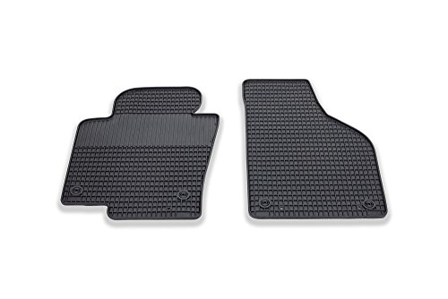Preisvergleich Produktbild pkwmatten passgenaues Auto Gummimatten 2er Set, schwarz